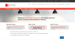 Desktop Screenshot of kaloramainformation.com